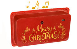 Music Player with Santa Message