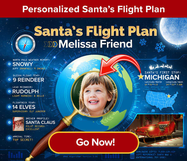 Personalized Santa's Flight Plan